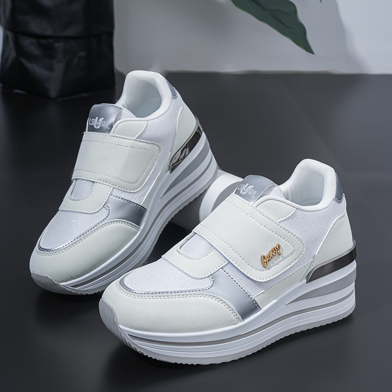 ベルクロストラップレスデザイン、メッシュ面積増加、通気性のあ - Men'S Shoes With Velcro のレビューと価格