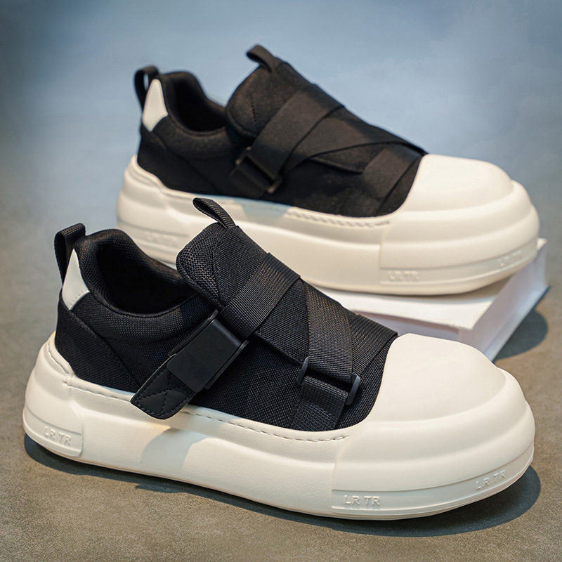 メンズカジュアルスポーツシューズ　通気性抜群　多用途　ベルク - Men'S Shoes With Velcro のレビューと価格