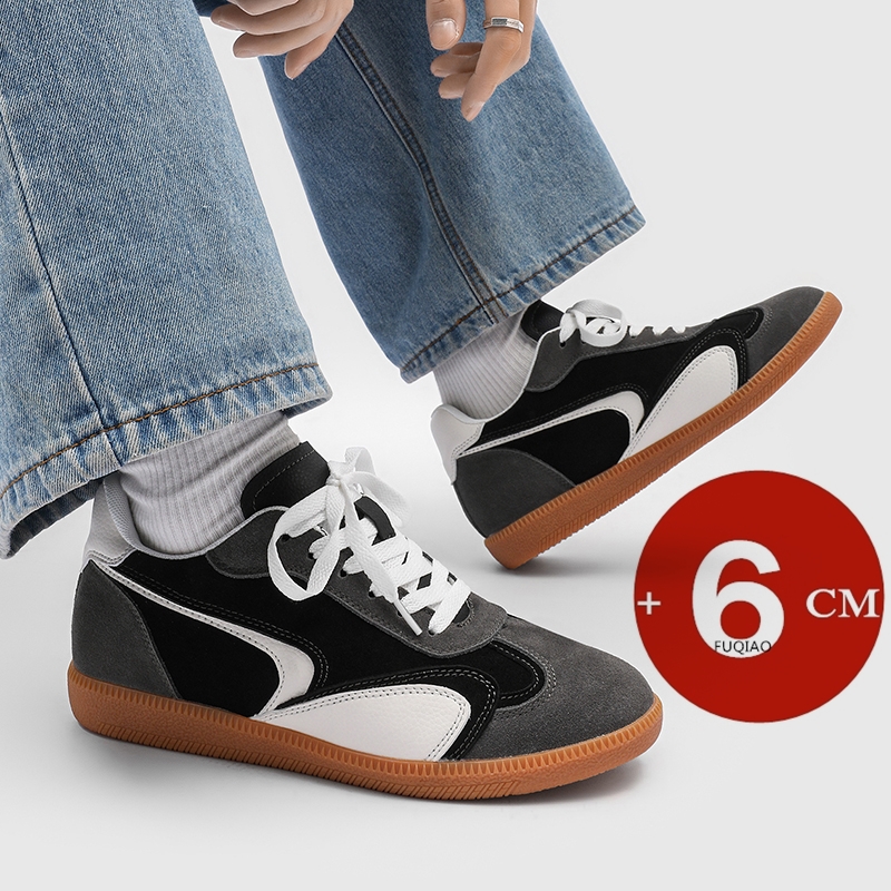 6cm身長アップドイツ製トレーナーシューズユニセックススエー - Mesh Trainer Breathable のレビューと価格