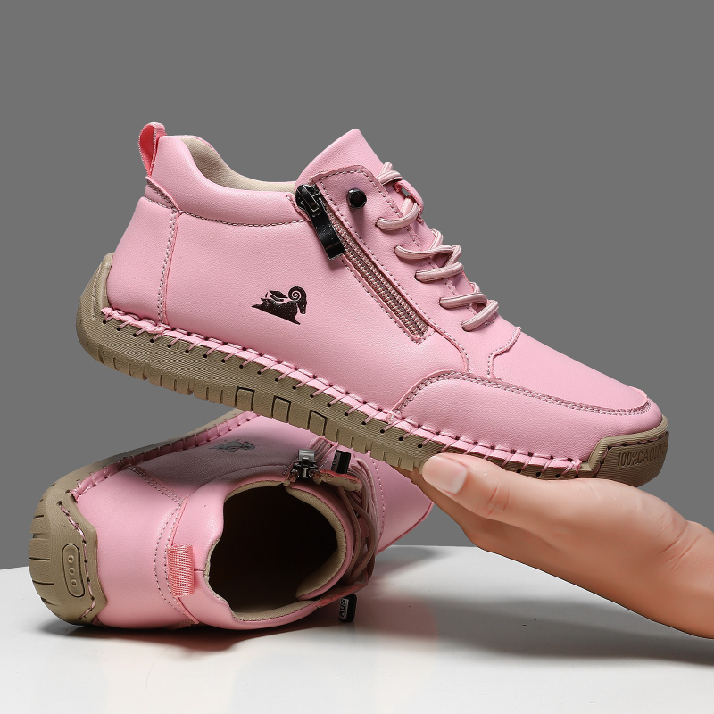 女性用スニーカー手作りレザーカジュアルシューズアウトドアソフ - Men'S Shoes Business Casual のレビューと価格